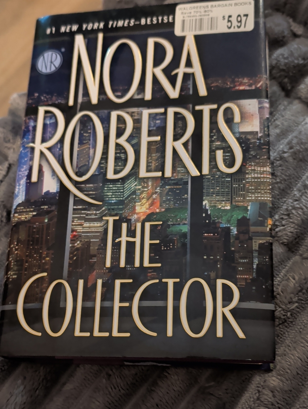 3 for $10 Nora Roberts "The Collector" Hardcover Book
